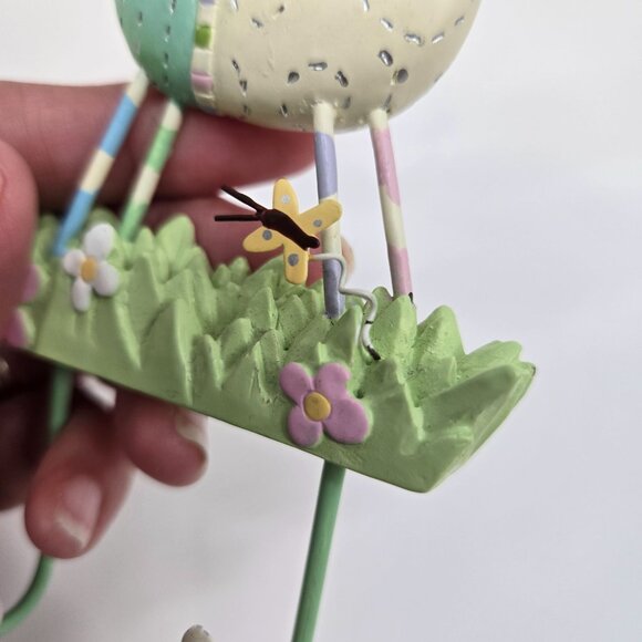 Farm Animal Painted Hooks Whimsical Chicken and Sheep Hangers 6.5" - Picture 10 of 10